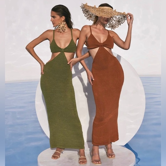 🌺🎉HP🎉🌺 NWT Cult Gaia Serita Dress Amber - Picture 12 of 16